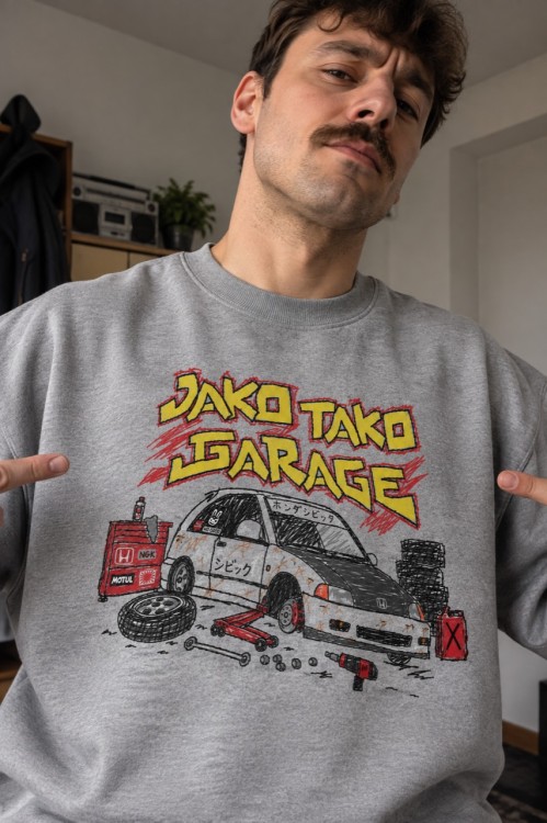 Bluza Jako Tako Garage — Szara
