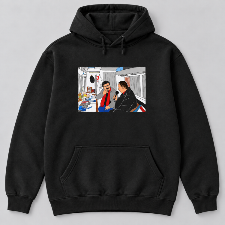 Bluza kangurka Wywiad — Czarna
