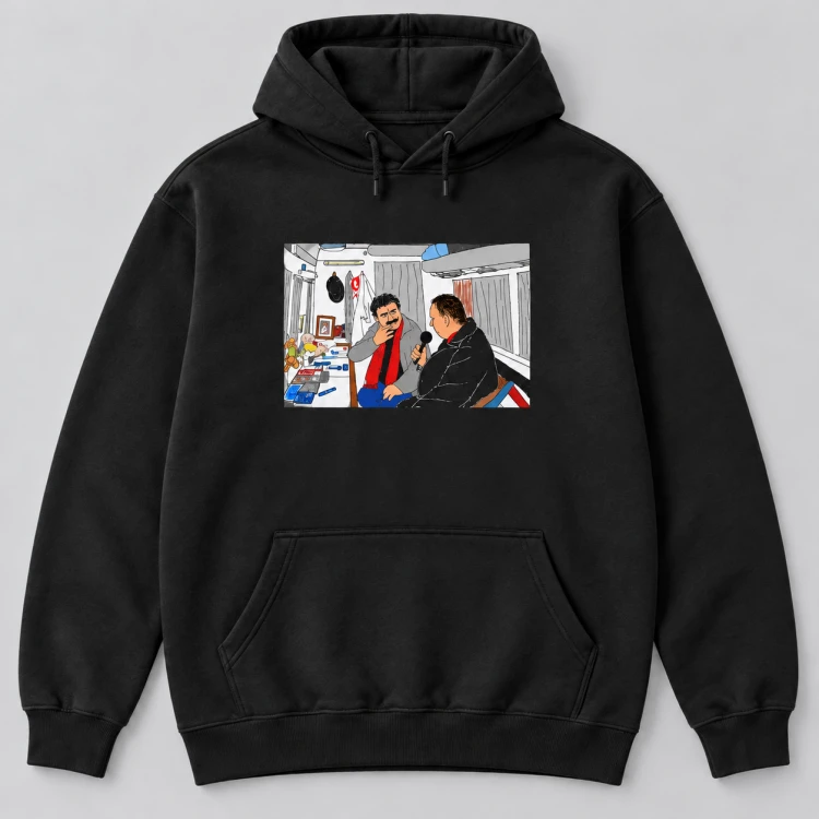 Bluza kangurka Wywiad — Czarna